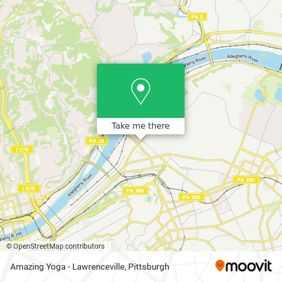 Amazing Yoga - Lawrenceville map