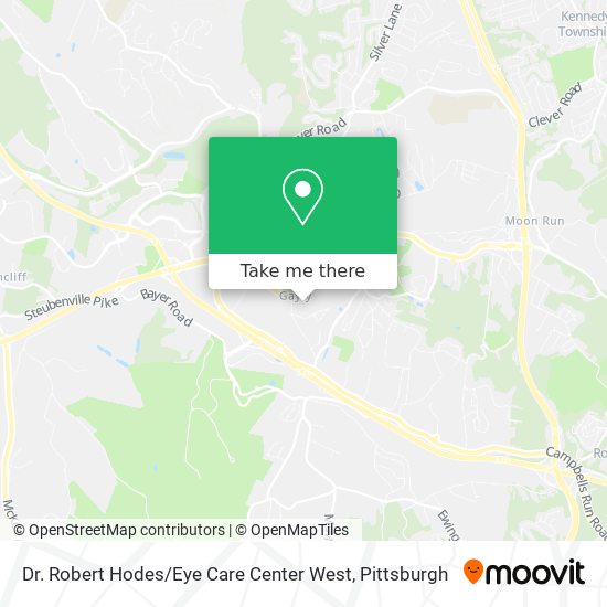 Dr. Robert Hodes / Eye Care Center West map