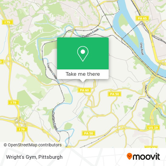 Mapa de Wright's Gym