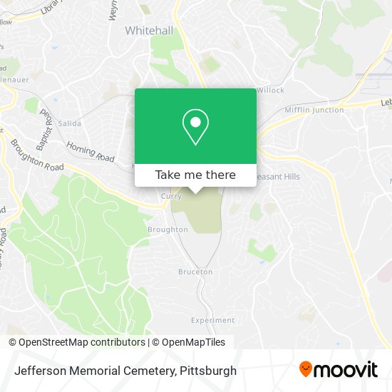 Mapa de Jefferson Memorial Cemetery