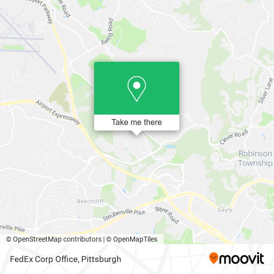 FedEx Corp Office map