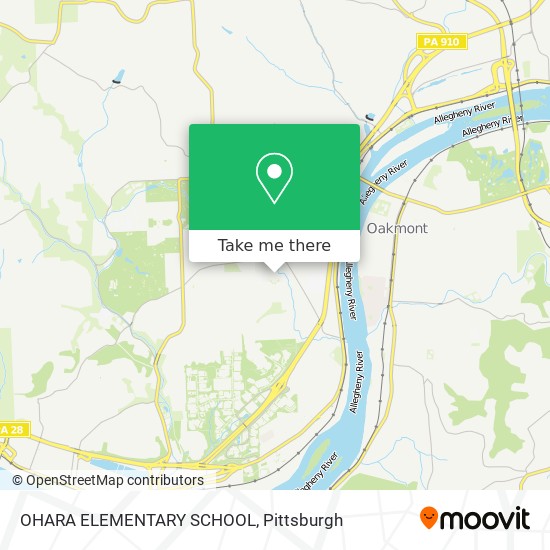 Mapa de OHARA ELEMENTARY SCHOOL