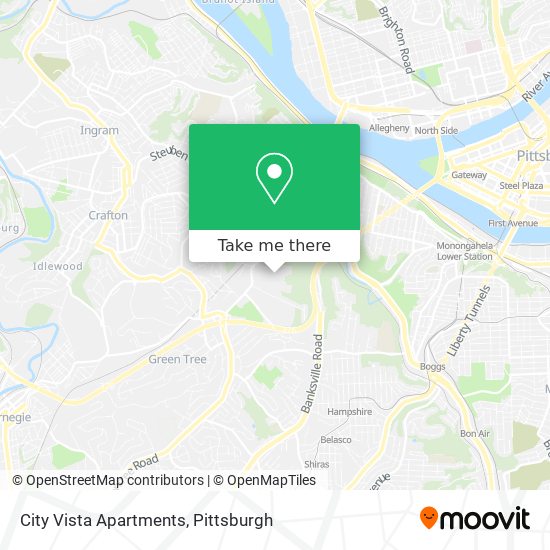 City Vista Apartments map