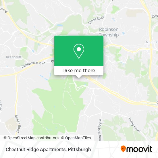 Chestnut Ridge Apartments map