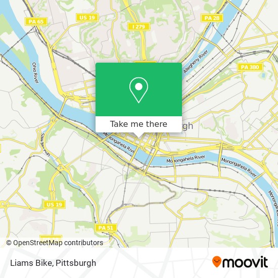 Liams Bike map