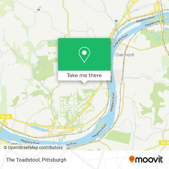 Mapa de The Toadstool