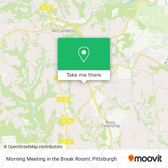 Mapa de Morning Meeting in the Break Room!