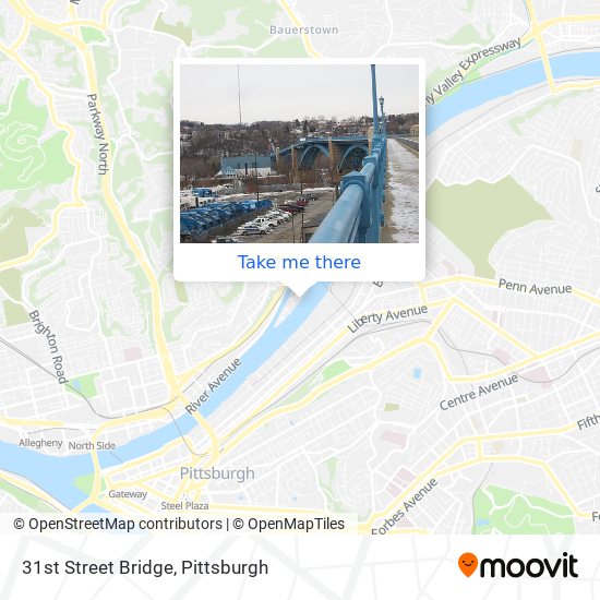 Mapa de 31st Street Bridge