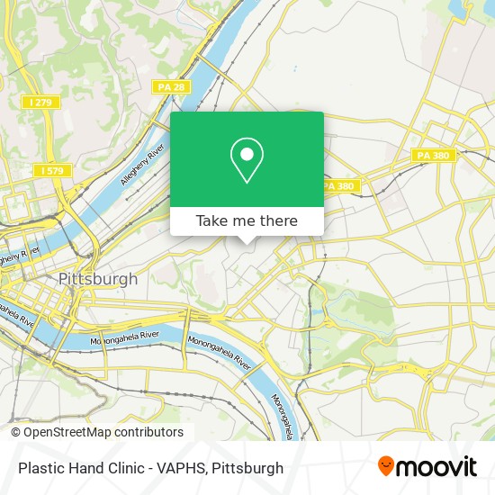 Plastic Hand Clinic - VAPHS map