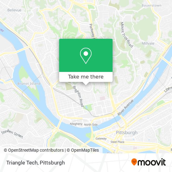 Mapa de Triangle Tech