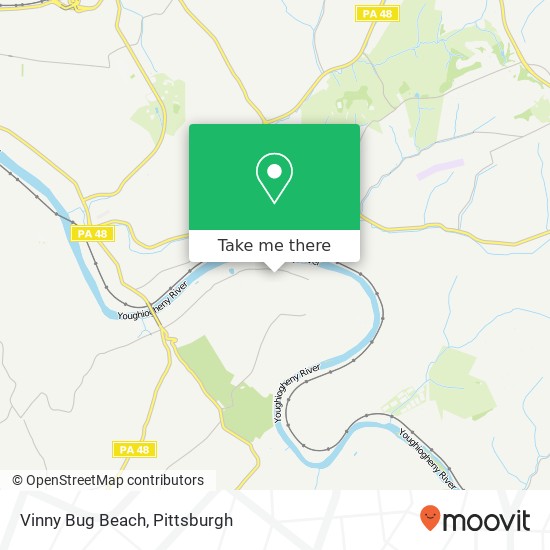 Mapa de Vinny Bug Beach