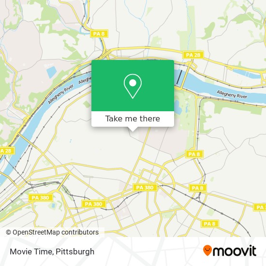 Movie Time map