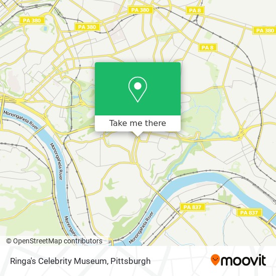 Ringa's Celebrity Museum map