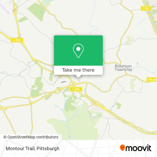 Montour Trail map