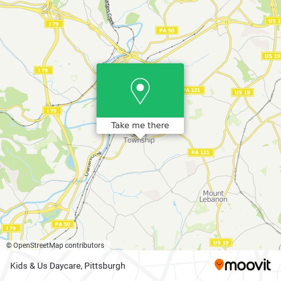 Mapa de Kids & Us Daycare