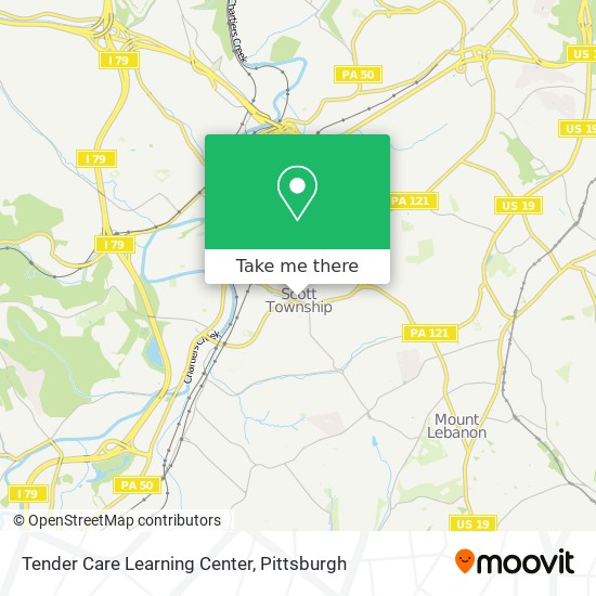 Mapa de Tender Care Learning Center