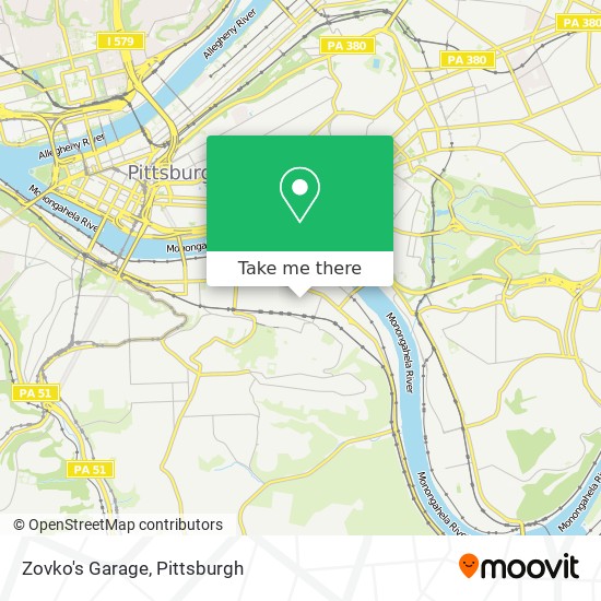 Mapa de Zovko's Garage
