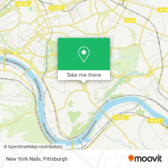 Mapa de New York Nails
