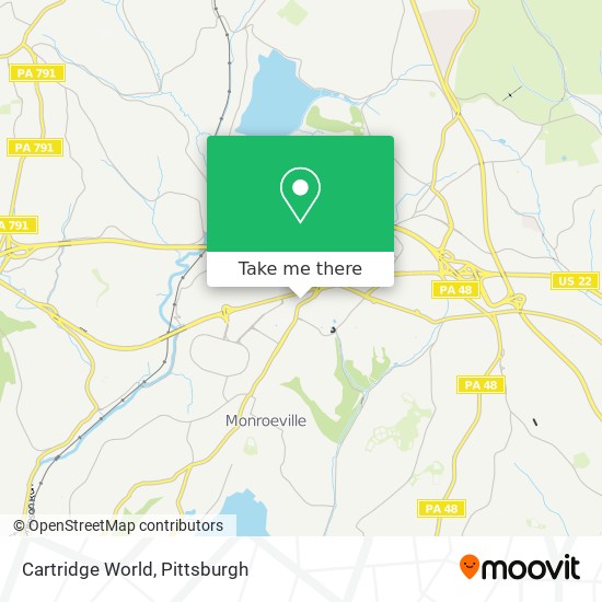 Mapa de Cartridge World