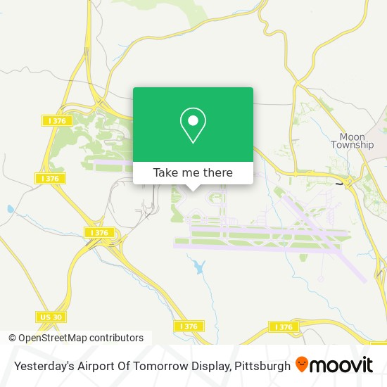 Mapa de Yesterday's Airport Of Tomorrow Display