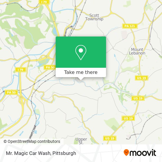 Mr. Magic Car Wash map