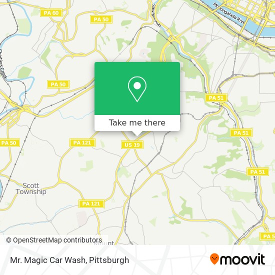 Mr. Magic Car Wash map