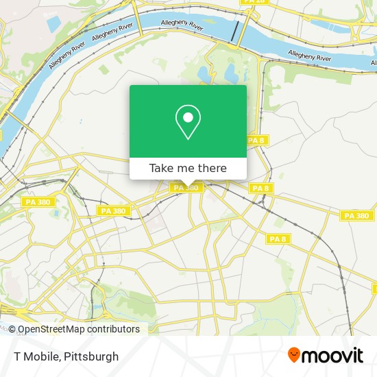 Mapa de T Mobile