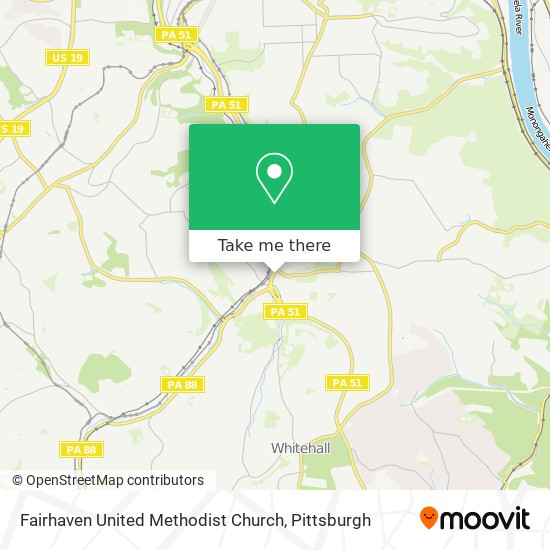 Mapa de Fairhaven United Methodist Church