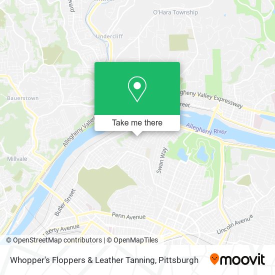Whopper's Floppers & Leather Tanning map
