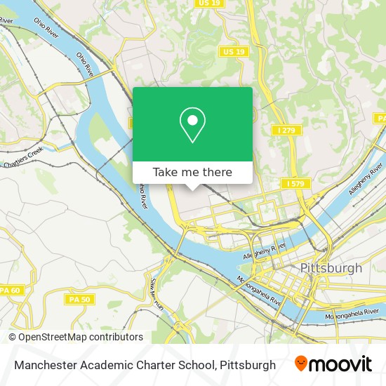 Manchester Academic Charter School map