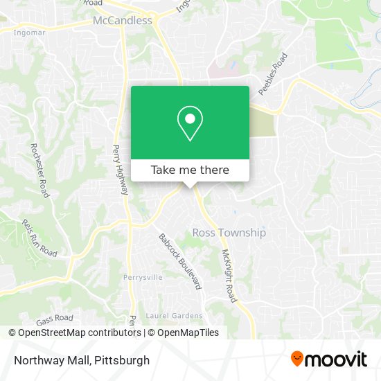 Mapa de Northway Mall