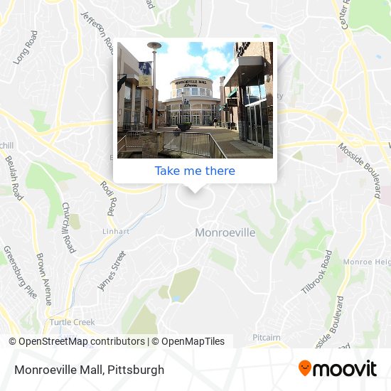 Mapa de Monroeville Mall