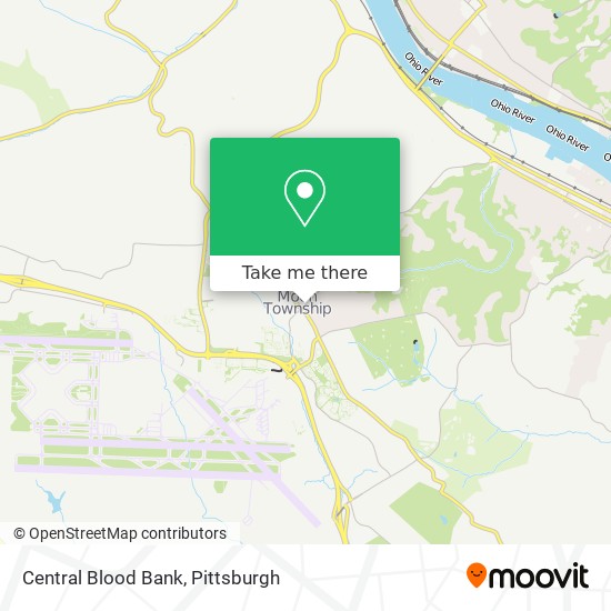 Mapa de Central Blood Bank