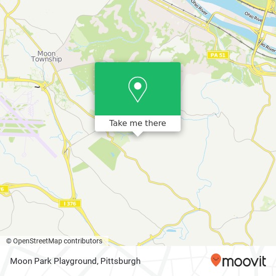 Mapa de Moon Park Playground