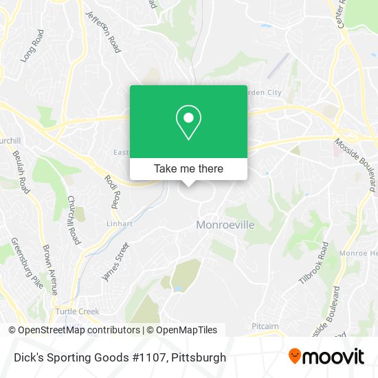 Dick's Sporting Goods #1107 map