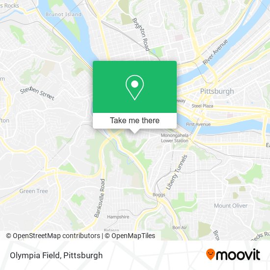 Olympia Field map