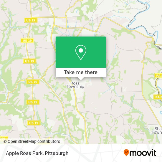 Mapa de Apple Ross Park