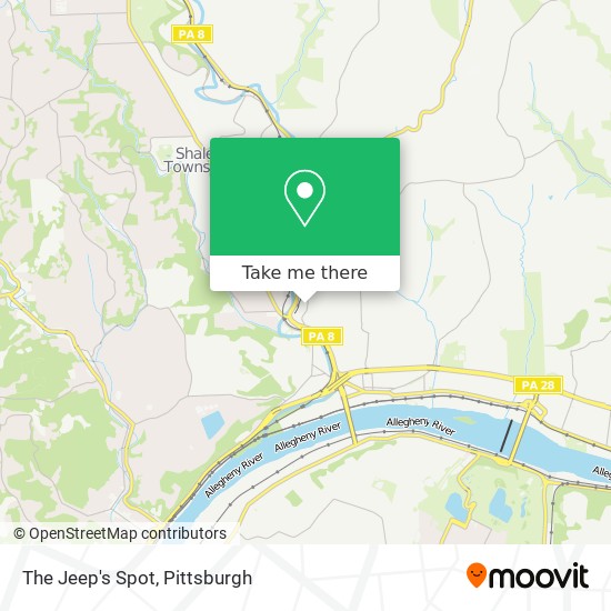 Mapa de The Jeep's Spot