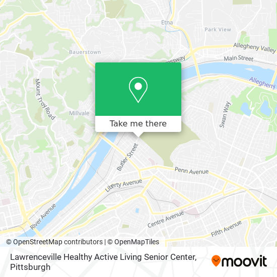 Lawrenceville Healthy Active Living Senior Center map