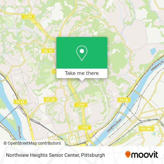 Mapa de Northview Heights Senior Center