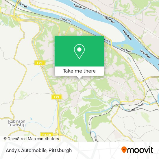 Mapa de Andy's Automobile