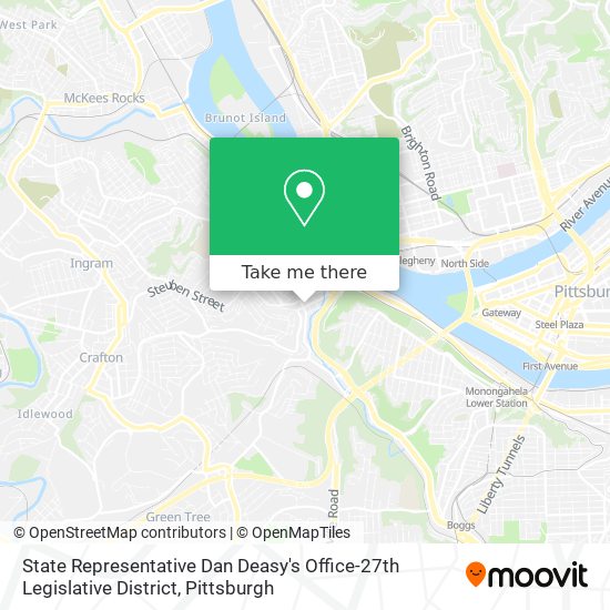 State Representative Dan Deasy's Office-27th Legislative District map
