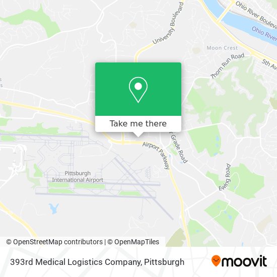 393rd Medical Logistics Company map