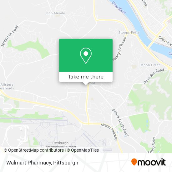 Mapa de Walmart Pharmacy