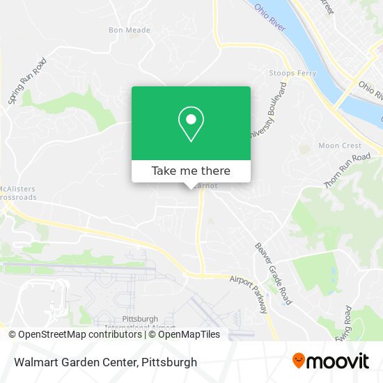 Walmart Garden Center map