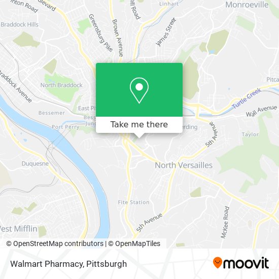 Walmart Pharmacy map