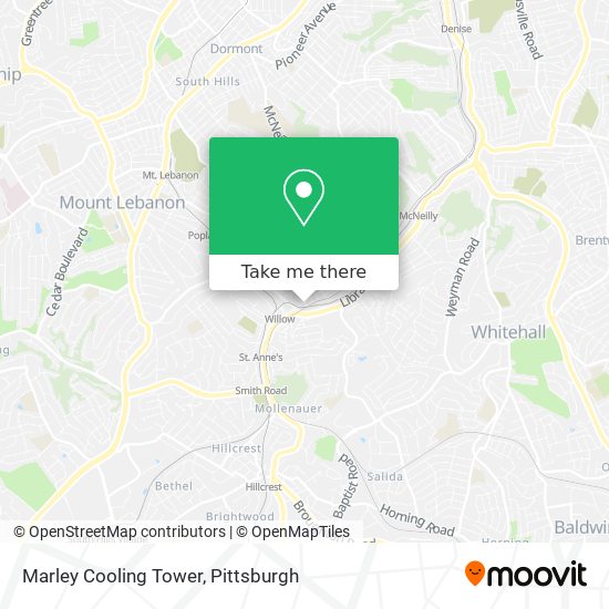 Marley Cooling Tower map