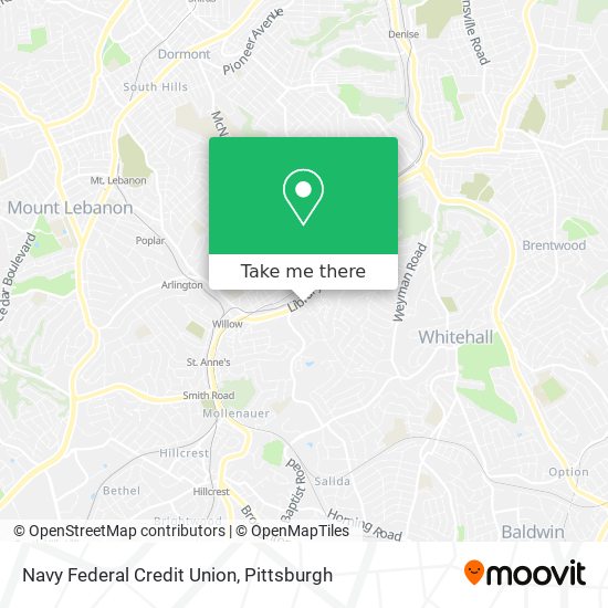 Navy Federal Credit Union map