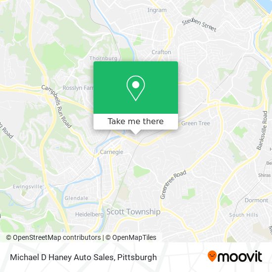 Mapa de Michael D Haney Auto Sales