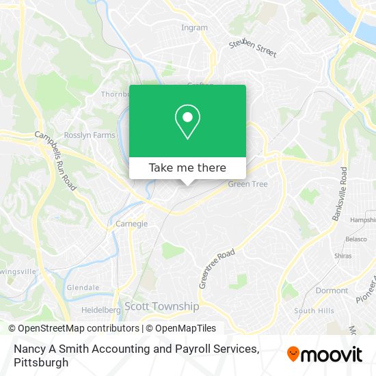 Nancy A Smith Accounting and Payroll Services map